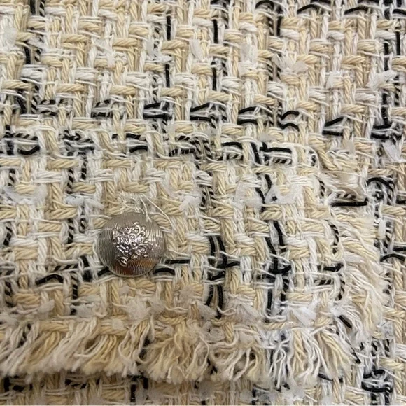 Mango Beige Tweed Jacket - Picture 3 of 11